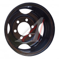 Диск колесный ГАЗ-3307,3309 ПАЗ-3205 (6 шпилек) без кольца чёрный (ОАО ГАЗ), 3307-3101015-10