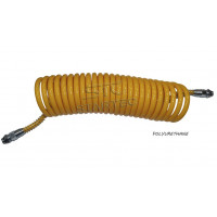 Шланг пневматический витой М16 L=7.5м (желтый) Polyurethane STARTEC, INF.10.165
