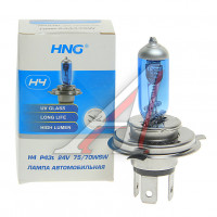 Лампа 24V H4 75/70W P43t Super White HNG, 24443SW