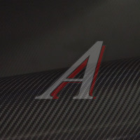 Пленка виниловая черная "4D" карбон 1.52х0.5м 170мк, ВПК4Д02(черная)