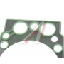 Прокладка головки блока КАМАЗ с металлическим каркасом МБС зеленая АВТОРЕСУРС, 740.30-1003213