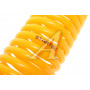Шланг пневматический витой М22 L=7.5м (желтый) Polyurethane STARTEC, INF.10.161
