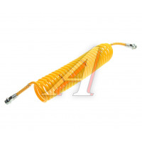 Шланг пневматический витой М22 L=7.5м (желтый) Polyurethane STARTEC, INF.10.161