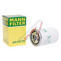 Фильтр топливный RENAULT Premium,Midlum,Kerax,ЯМЗ (дв.E-TECH ЕВРО-3) (00-) MANN, WK940/20