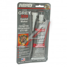 Герметик прокладка серый термостойкий 85г 999 OEM (США) ABRO, 9-AB-RW