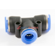 Фитинг тройник 8-S ПВХ DA-NP054 - Альтернатива, PUT8К