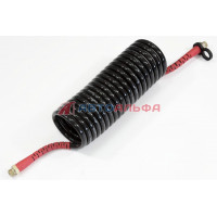 Шланг пневматический витой 4527110560 М=16 L=4 м (красный) - Wabco, 452 711 056 0