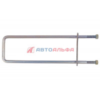 Хомут платформы №1 (L=475 (480) мм, M14х1,5, широк.длин.) КАМАЗ в сборе, 5320-8521082А