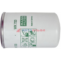 Фильтр топливный КАМАЗ, ПАЗ дв. Cummins BT, ISLe (FF5052, FF5074, FF42000) - MANN+HUMMEL, WK723