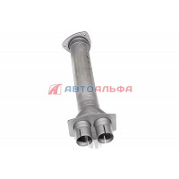 Металлорукав с тройником КАМАЗ в сборе, 5320-1203012-02