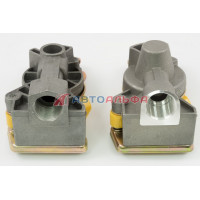 Головка ПАЛМ Евро М22х1,5 (желтая, красная) КАМАЗ, МАЗ, КРАЗ, 100-3521110К