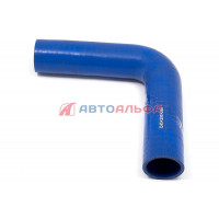 Патрубок угловой 90 град. d=45 L=200х200 (силикон) КАМАЗ - КИТАЙ, d=45 L=200х200