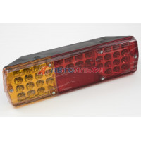 Фонарь задний правый 12/24В светодиодный (ФП-130 LED) КАМАЗ, ГАЗ - Альтернатива, ФП358 LEDА