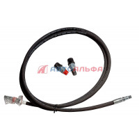 Шланг ПГУ гибкий (1 короткий +1 длинный фитинг) КАМАЗ, 49013-160205.000