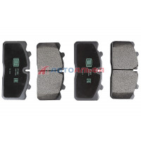 Колодка тормозная ГАЗон Next (14-) пер/зад. (4 шт.) (PF 969) - TRIALLI, 4111-6403179-292