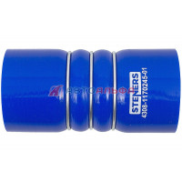 Патрубок интеркуллера (75*160) 4308-1170245-01 (силикон) КАМАЗ - STENERS, 143.708