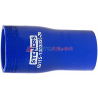 Патрубок радиатора нижний (120*48/58) КАМАЗ Cummins (силикон) 65115-1303026-28 - STENERS, 143.712