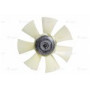 Вентилятор с вязкостной муфтой в сборе УАЗ-3163 (7 лопастей, пластик), 130-12-035, 13012035