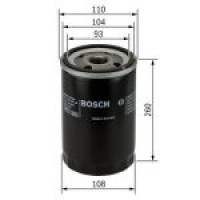 Фильтр масляный ЯМЗ ЕВРО-3,NEXT дв.536 BOSCH, 0451403077